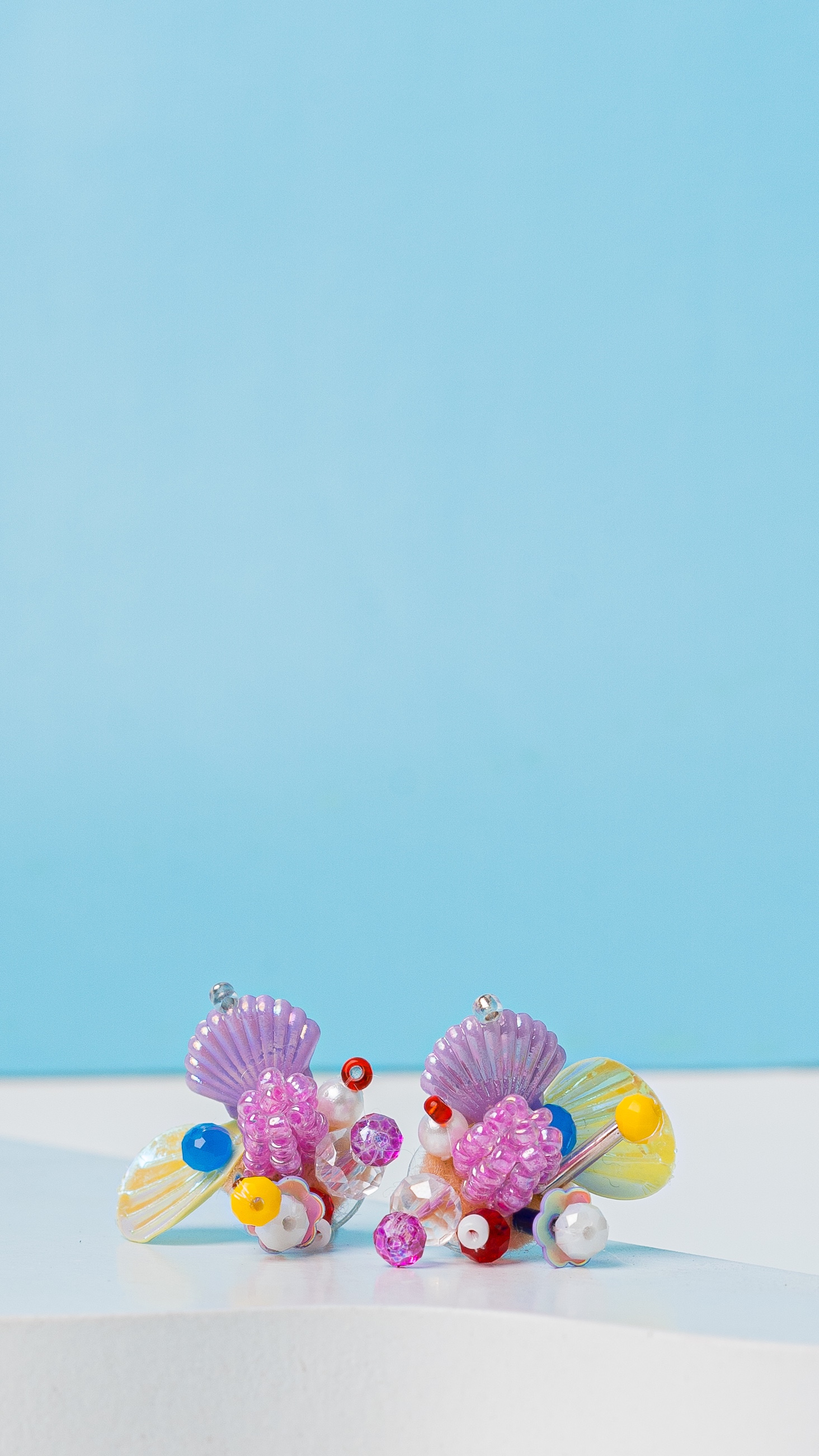 PUKA Anting Moana Perhiasan Payet Colorful Beads Ocean Series Aksesoris Wanita